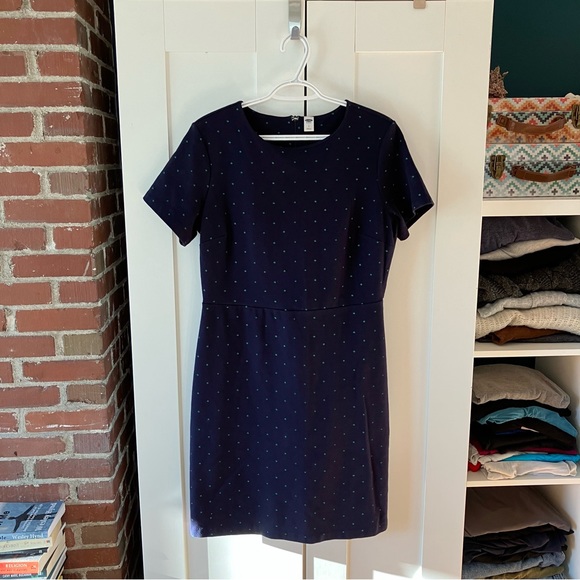 Blue and green r shirt dress - Picture 5 of 6